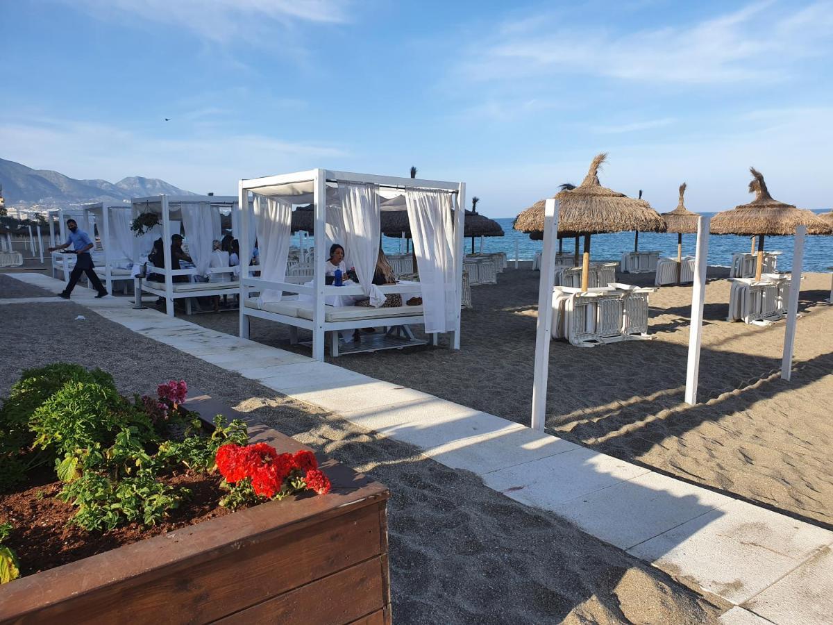 Luxury Beachfront Apartment With Pool, Sauna, Fitness And Gym In Province Malaga, Andalusia Mijas Exterior foto
