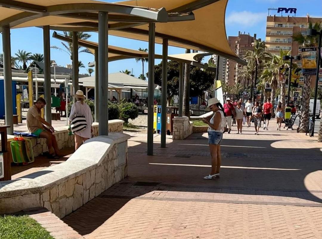 Luxury Beachfront Apartment With Pool, Sauna, Fitness And Gym In Province Malaga, Andalusia Mijas Exterior foto